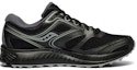 Order Saucony Cohesion 12 TR Hitam Kelabu 'Larian Jejak Tahan Lama Tapak Rendah' S20475-1