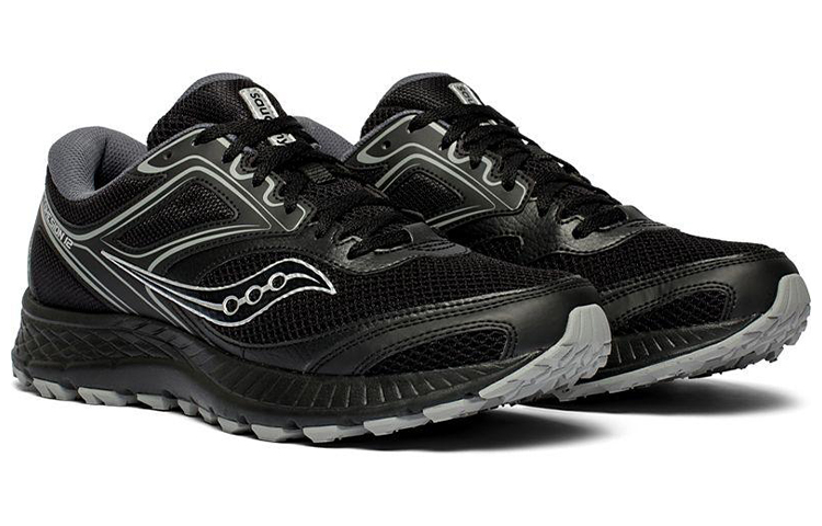 Lookbook Saucony Cohesion 12 TR Black Grey 'Durable Low Top Trail Runner' S20475-1