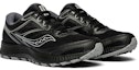 Lookbook Saucony Cohesion 12 TR Hitam Kelabu 'Larian Jejak Tahan Lama Tapak Rendah' S20475-1
