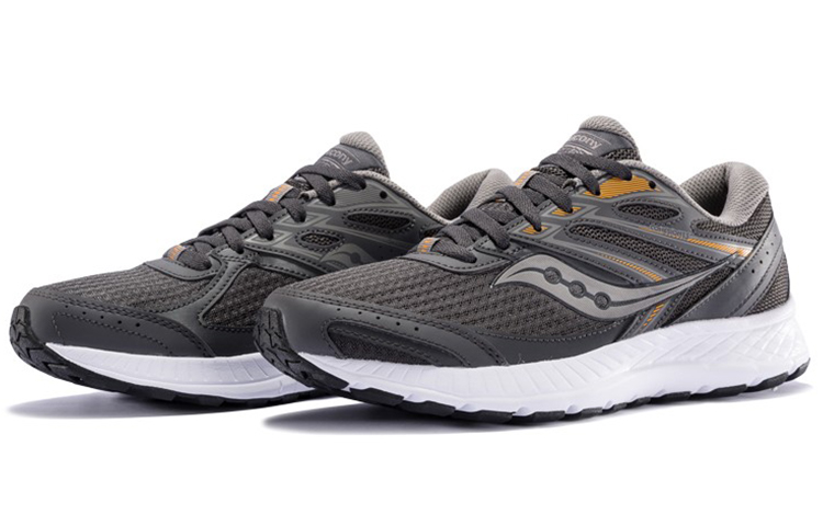 Lookbook Saucony Cohesion 13 Low 'Deep Grey Yellow' S20559-3