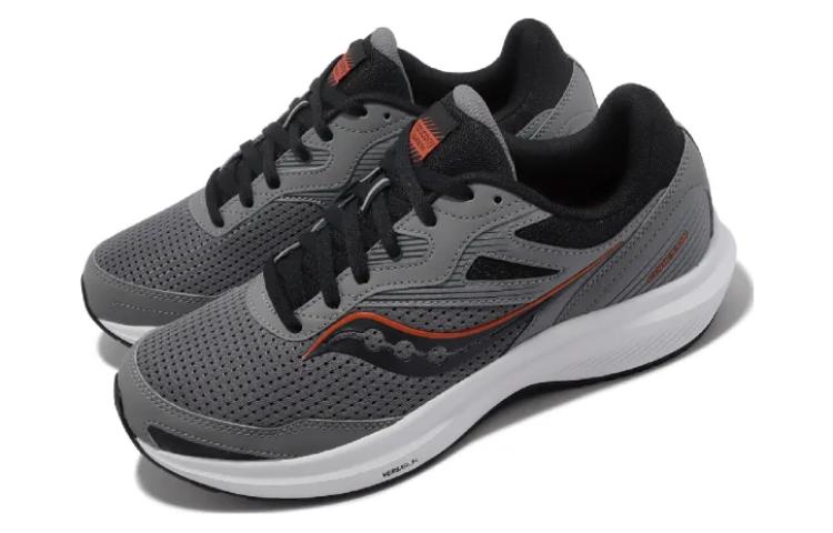 Lookbook Saucony Cohesion 16 寬楦「炭灰橘」S20782-36
