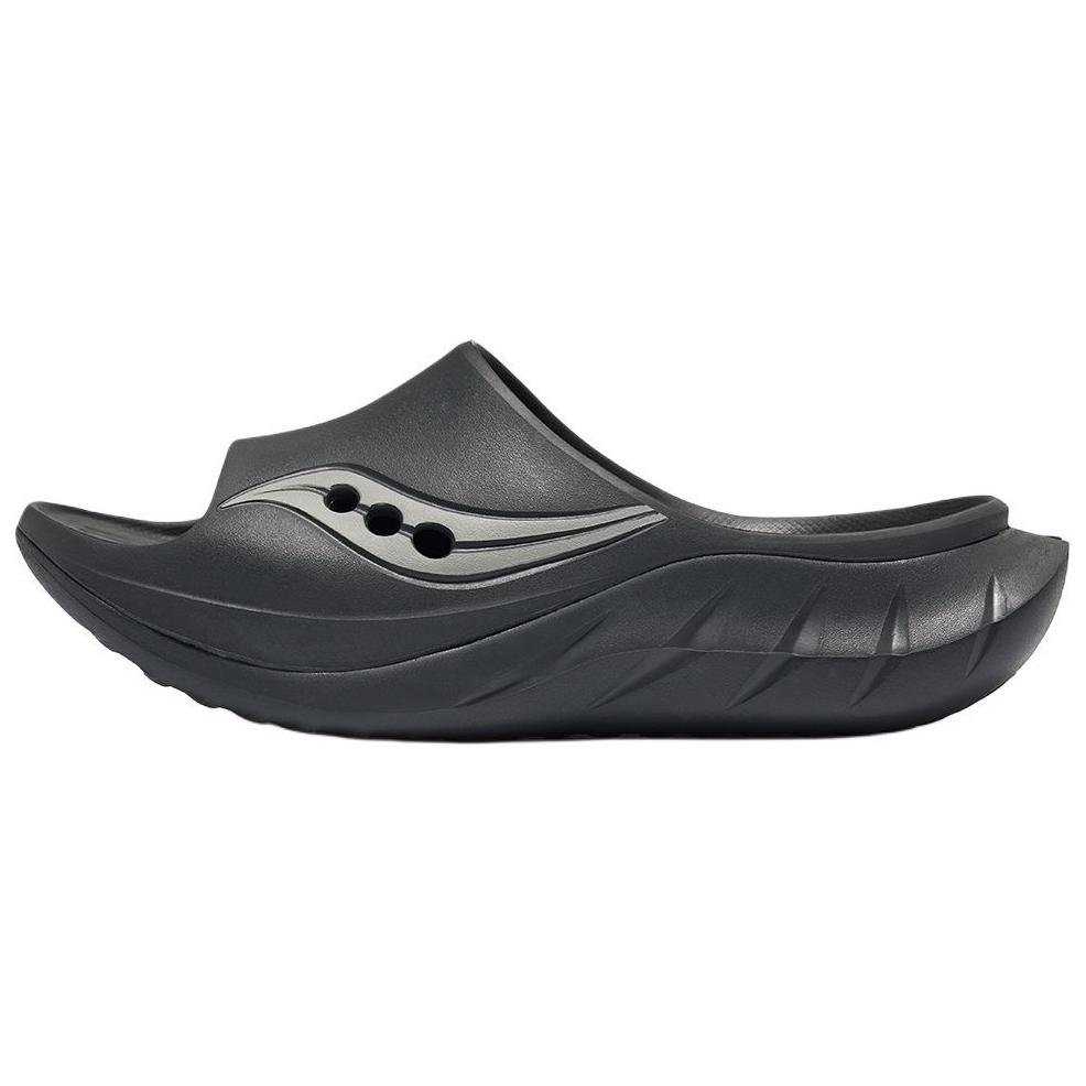 Saucony Cradle 2 Grey Slides - Soft, Comfortable, Slip-Resistant S28903-11