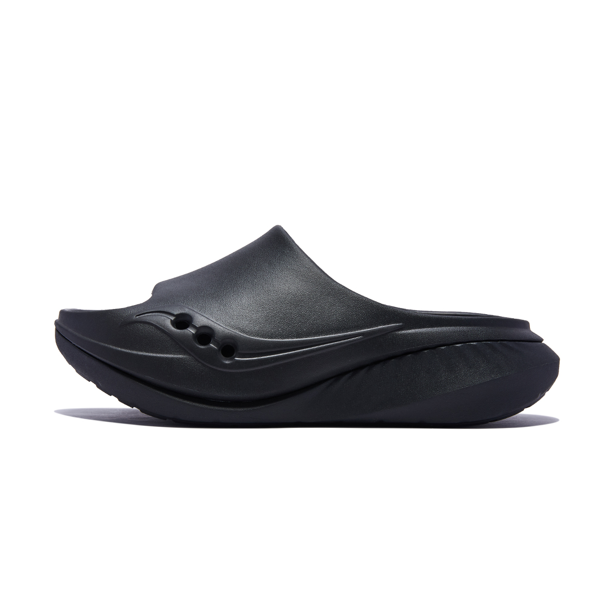 Saucony Cradle 3 Black Slides Comfortable Casual Slippers S28283-8