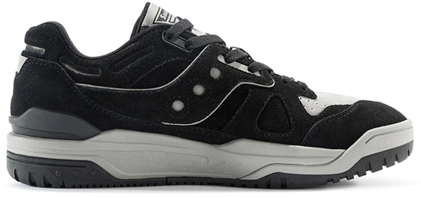 Saucony Cross 90 經典復古 板鞋 男女同款 黑灰色 Order Saucony Cross 90 經典復古 板鞋 男女同款 黑灰色