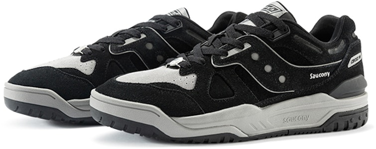 Saucony Cross 90 'Klasik Retro Hitam Kelabu' S79035-7 Lookbook Saucony Cross 90 'Klasik Retro Hitam Kelabu' S79035-7