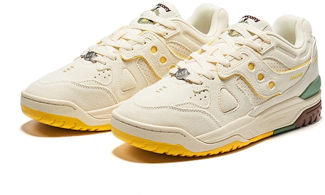 써코니 크로스 90 '두리안 크림' (Saucony Cross 90 'Durian Cream') S79035-27 Lookbook 써코니 크로스 90 '두리안 크림' (Saucony Cross 90 'Durian Cream') S79035-27