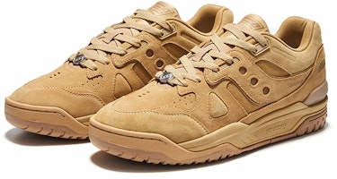 Saucony Cross 90 'Khaki Retro' Kasut Lelaki Kasual Retro S79035-25 Lookbook Saucony Cross 90 'Khaki Retro' Kasut Lelaki Kasual Retro S79035-25