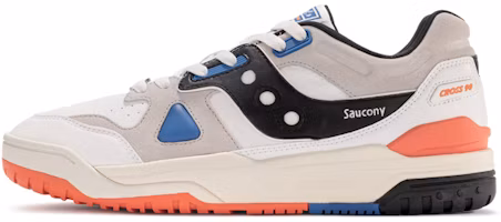 Saucony Cross 90 Low White Orange Casual Sneakers Anti-Slip Durable. S79035-1 Saucony Cross 90 Low White Orange Casual Sneakers Anti-Slip Durable. S79035-1