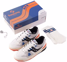 Saucony Cross 90 Retro Low-Top Sneakers White/Black/Orange Gift Box. Gift Box S79035-1 Saucony Cross 90 Retro Low-Top Sneakers White/Black/Orange Gift Box. Gift Box S79035-1