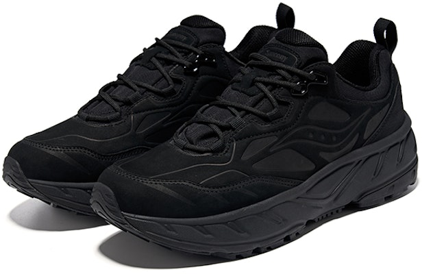 Saucony CYBER WEB 休閒復古 防滑耐磨 低筒 跑步鞋 男女同款 黑色 Lookbook Saucony CYBER WEB 休閒復古 防滑耐磨 低筒 跑步鞋 男女同款 黑色