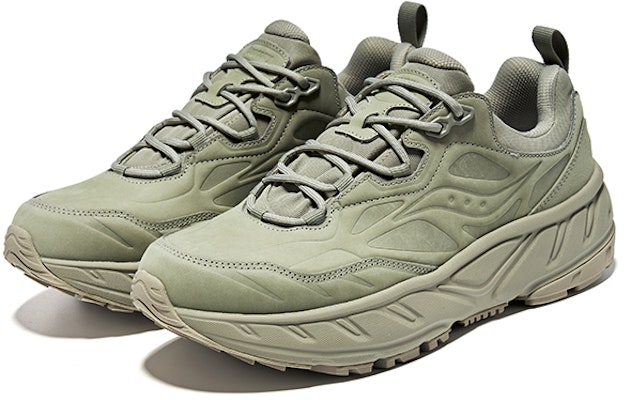 Saucony CYBER WEB 耐磨防滑 低筒 跑步鞋 男女同款 灰綠色 Lookbook Saucony CYBER WEB 耐磨防滑 低筒 跑步鞋 男女同款 灰綠色