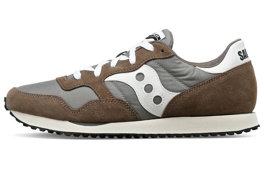 Buy Saucony DXN Trainer 減震防滑耐磨 低幫 跑步鞋 男女同款 灰棕色