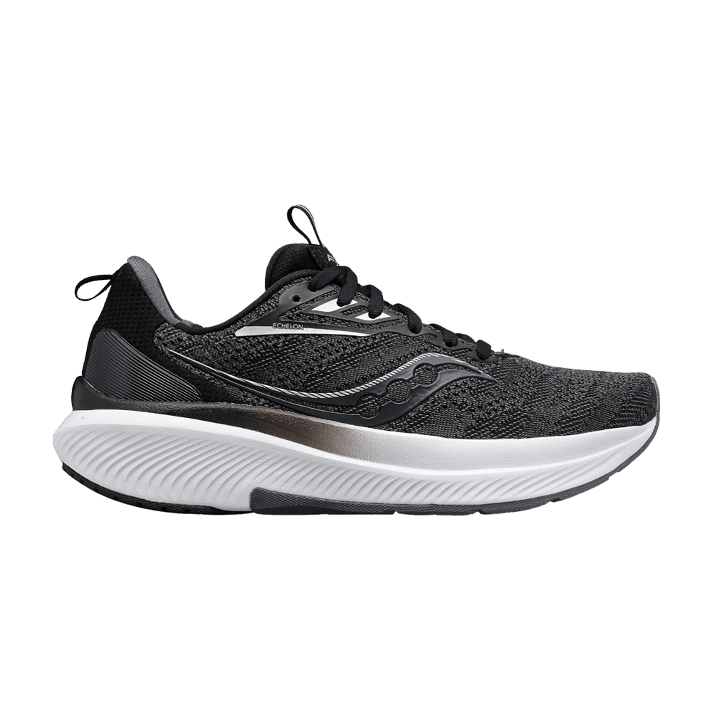 Buy Saucony Echelon 9 Extra Wide 'Hitam Putih' S20767-10