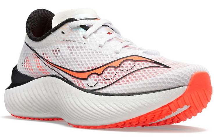 Shop Saucony Endorphin Pro 3 '白色 ViZiRed' S20755-85