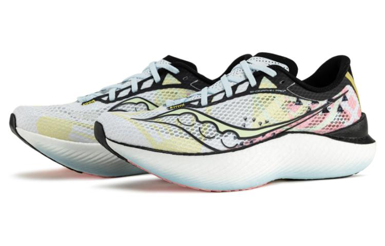 Shop 索康尼Endorphin Pro 3白黄粉配色跑鞋 S20755-201