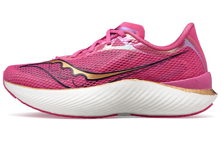 Saucony Endorphin Pro 3 Running Shoes Pink - Carbon Plate, Cushioned & Durable. S20755-40 (M Wide)