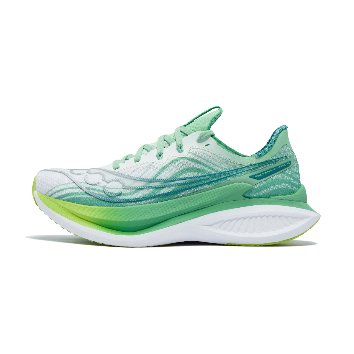 Saucony Endorphin Pro 5 Marathon Running Shoes Green Wuhan City Edition S31064-503