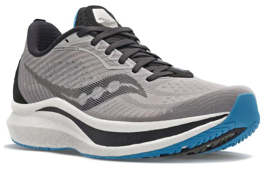 Lookbook Saucony Endorphin Speed 2 Kelabu Biru Alloy S20688-15