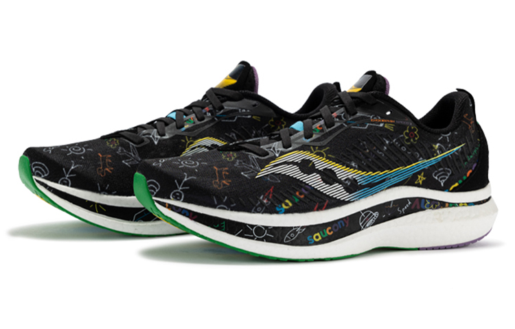 Lookbook Saucony Endorphin Speed 2 Edisi Terhad 'Graffiti Hitam' S20688-105(S-BOX)
