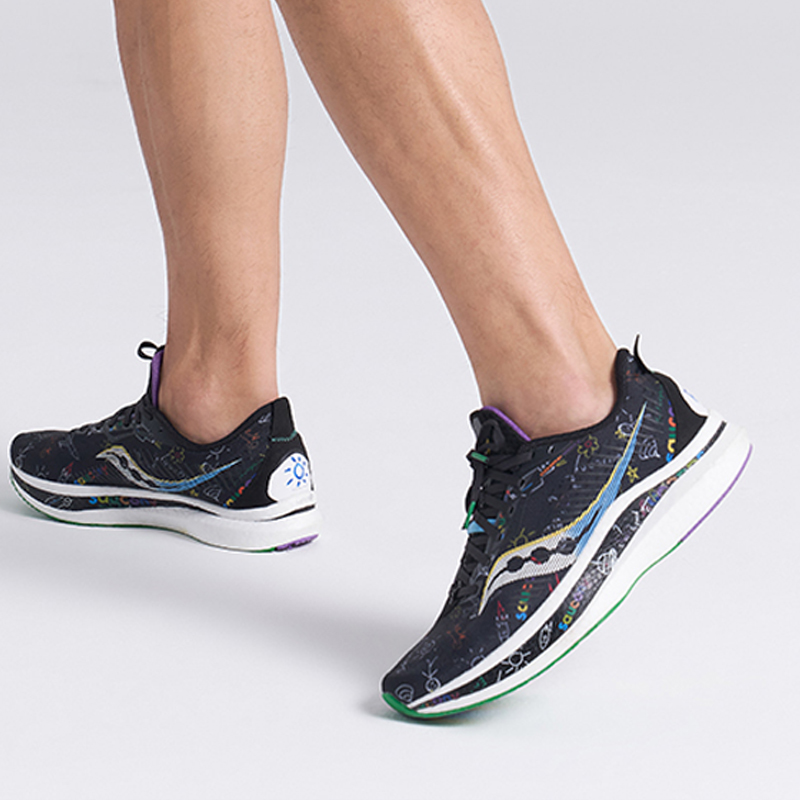 Sizing Saucony Endorphin Speed 2 Edisi Terhad 'Graffiti Hitam' S20688-105(S-BOX)