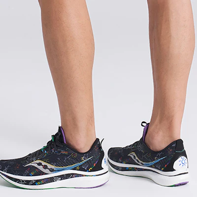 Saucony Endorphin Speed 2 Edisi Terhad 'Graffiti Hitam' S20688-105(S-BOX) 1