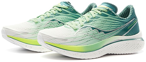 Saucony Endorphin Speed 啡速 3 減震防滑 低幫 跑步鞋 男女同款 白綠色 Lookbook Saucony Endorphin Speed 啡速 3 減震防滑 低幫 跑步鞋 男女同款 白綠色