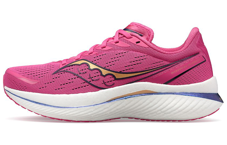 Saucony Endorphin Speed 3 Pink Nylon Racing Running Shoes S20756-40(M Wide)