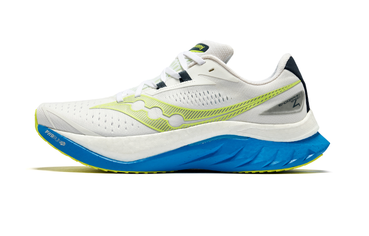 Saucony Endorphin Speed 4 Nylon Plate Running Shoes White Green . S20940-222