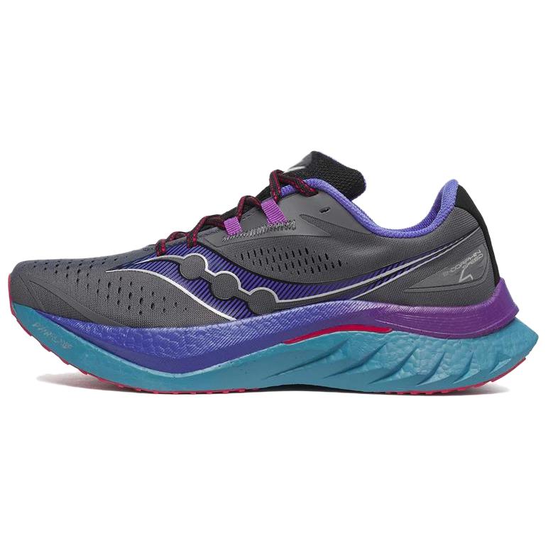 Saucony Endorphin Speed 4 Running Shoes Gray Purple Lightweight Cushioning S20940-68