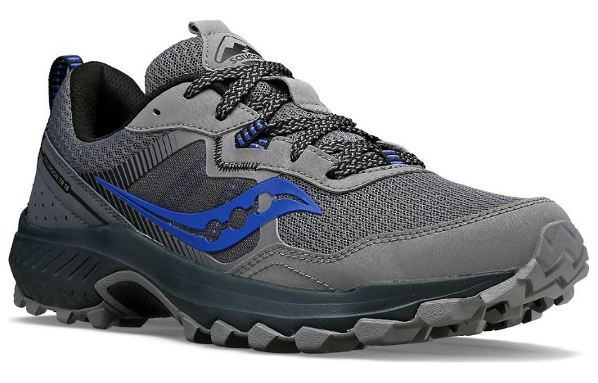 Order Saucony Excursion TR16 'Gravel Lapis' Lelaki Kasut Lari S20744-11