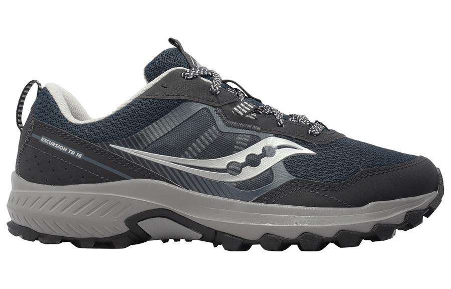 Order Saucony Excursion TR16 Wide ''Navy Zilver'' S20745-50