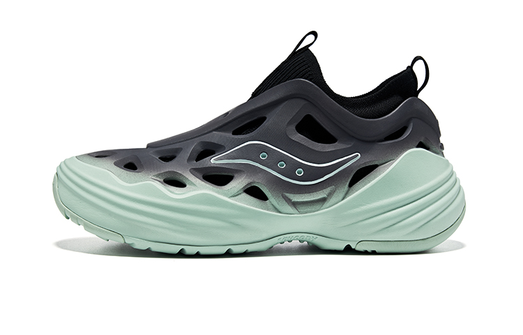 Saucony FOAM WEB 'Grey Black Green'