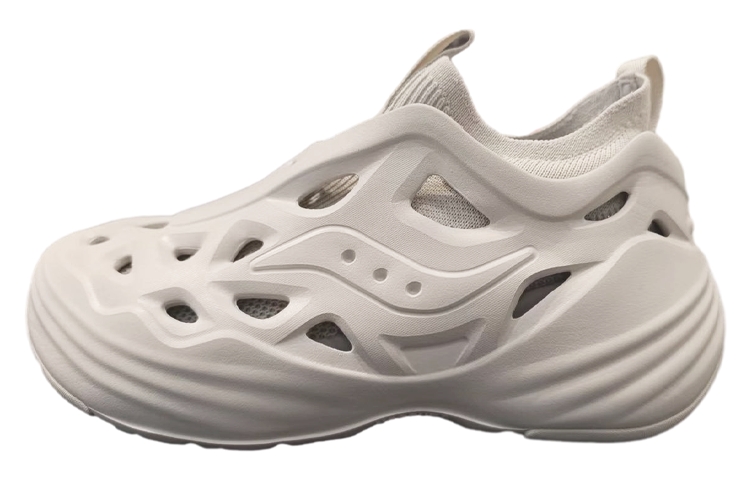 Saucony Foam Web Lightweight Breathable Low-Top Running Shoes Grey S28902-3