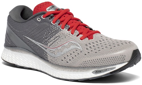 Saucony Freedom 自由3 舒適緩震 低幫 跑步鞋 男款 灰紅 Lookbook Saucony Freedom 自由3 舒適緩震 低幫 跑步鞋 男款 灰紅