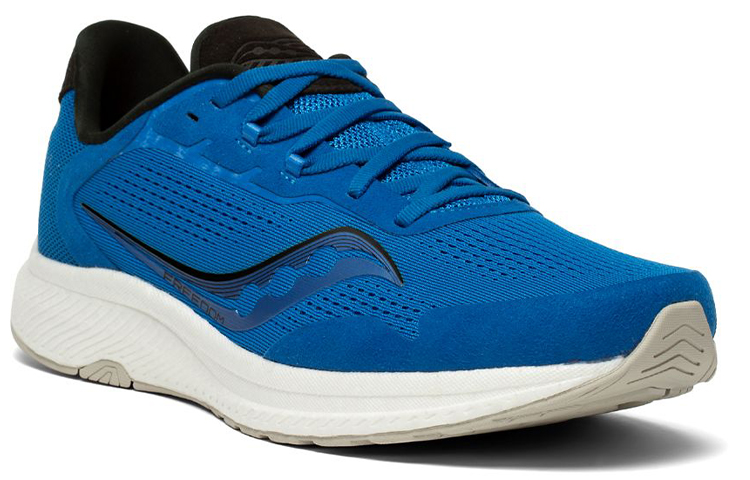 Lookbook Saucony Freedom 4 自由4 低幫 跑步鞋 男款 藍白色