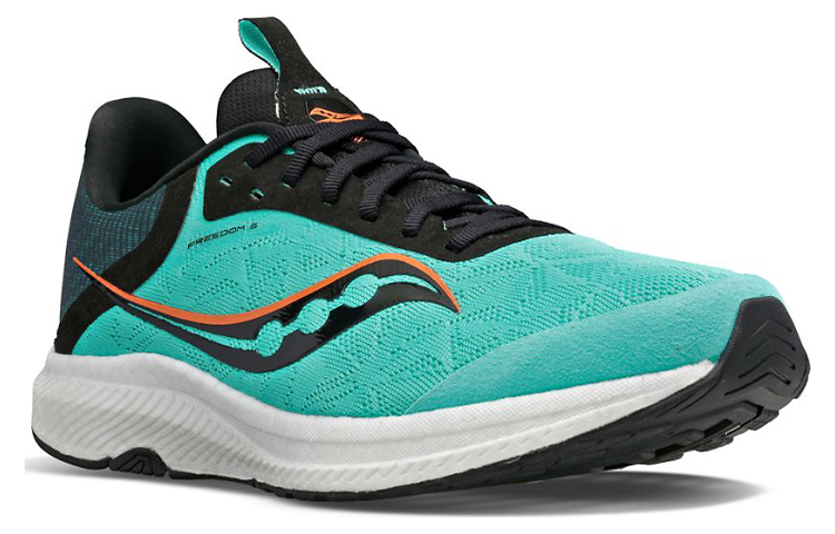 Lookbook Saucony Freedom 5 'Cool Mint Zest' Wanita Lelaki Kasut Sukan S20726-125