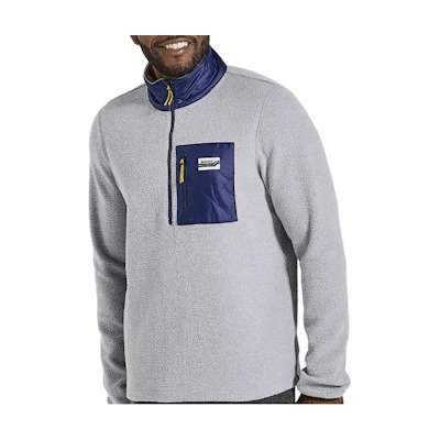 Saucony FW23 Zip-Up Stand Collar Long Sleeve Jacket - Gray SAM800321-LGH