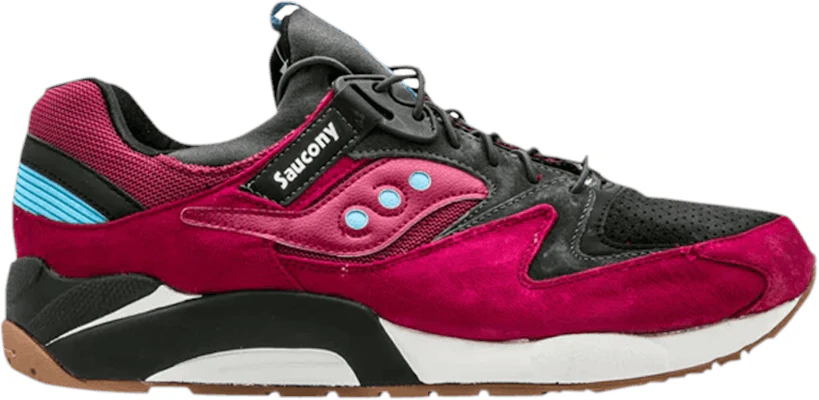 Saucony grid 9000 sales burgundy