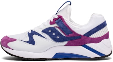 Saucony Grid 9000 Premium Suede 'White Purple' S70439-2 Saucony Grid 9000 Premium Suede 'White Purple' S70439-2
