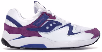 Saucony Grid 9000 Premium Suede 'White Purple' S70439-2 Saucony Grid 9000 Premium Suede 'White Purple' S70439-2
