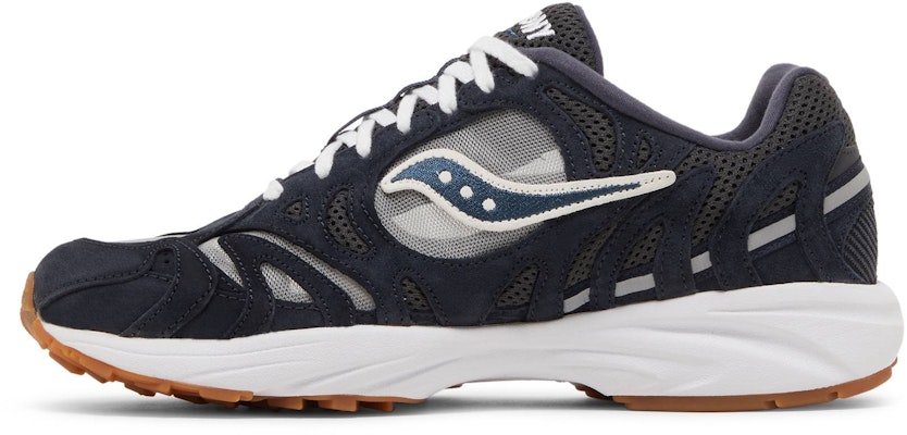 Saucony Grid Azura 2000 'Dark Navy' Gelap Navy S70491-8 Lookbook Saucony Grid Azura 2000 'Dark Navy' Gelap Navy S70491-8