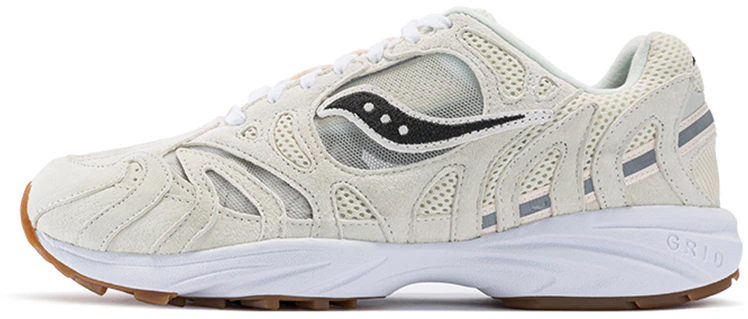 saucony-grid-azura-2000-beige-low-top-casual-running-shoes-breathable-s70491-7-m-width