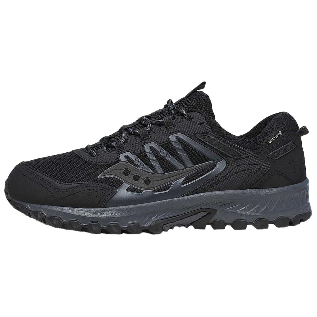 Saucony GRID PEAK GTX Black Low-Top Running Shoes - Soft, Anti-Slip, Durable S70849-1