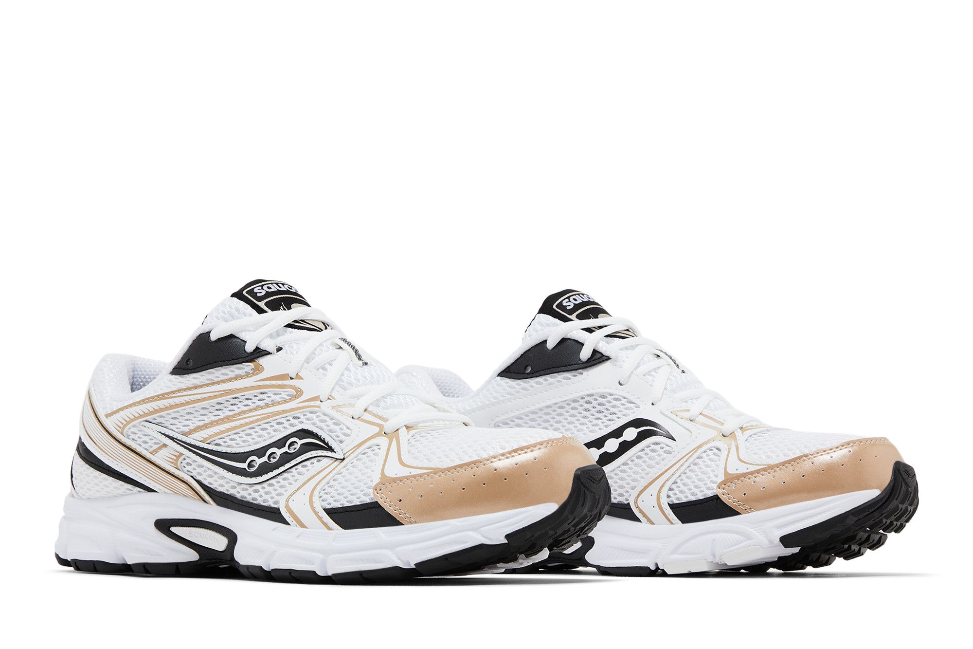 Cheap Saucony Grid Ride Millennium 'White Gold Black' S70812-18