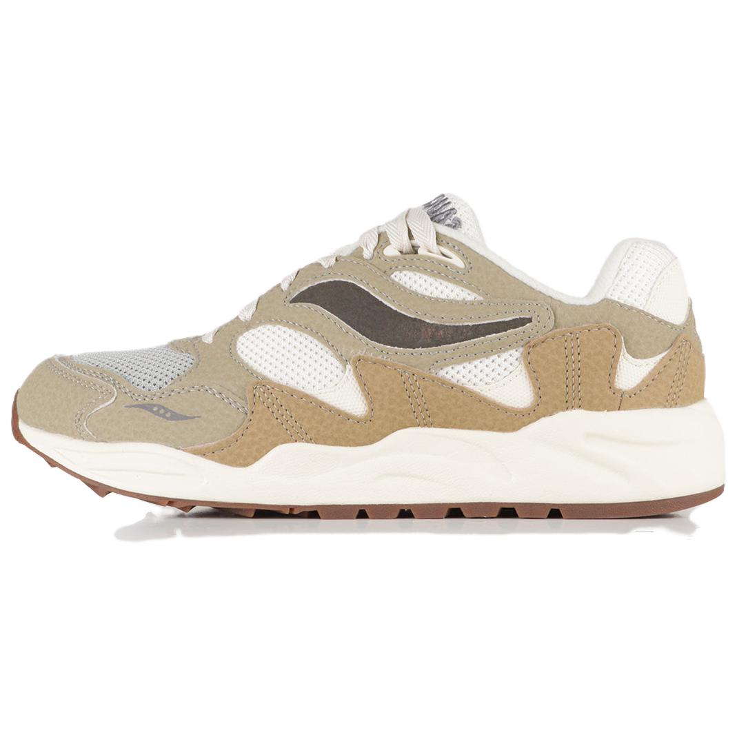 Saucony Grid Shadow 2 Khaki Casual Sneakers - Comfortable & Durable. S70799-1