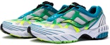 Lookbook Saucony Grid Web 'Citron Teal' dalam warna Citron Teal. S70466-6