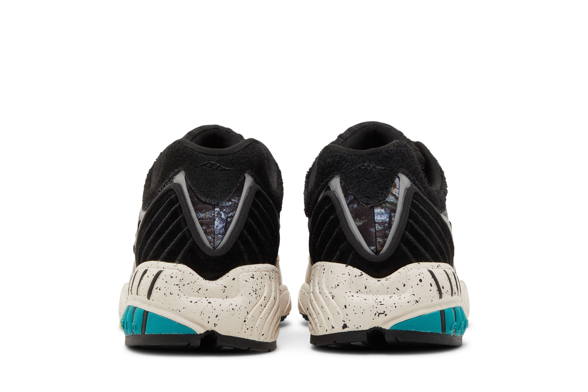 Details for Saucony Grid Web Reflect Camo 低筒復古跑步鞋 男女款 黑銀色