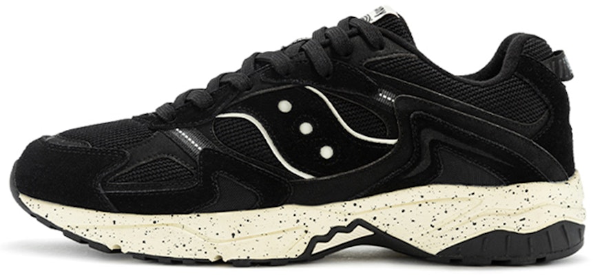 Saucony GSD 90S 復古 低幫 跑步鞋 男女同款 黑色 Buy Saucony GSD 90S 復古 低幫 跑步鞋 男女同款 黑色