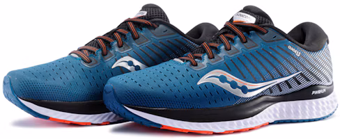 Lookbook Saucony Guide 向導13 穩定支撐跑鞋 藍銀