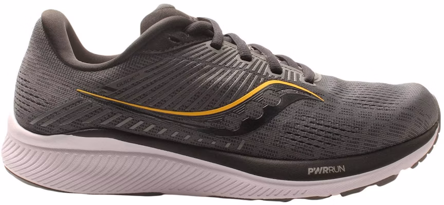 Saucony Guide 14 'Charcoal' Lelaki Wanita Kasut Lari Kelabu Hitam S20654-45 Order Saucony Guide 14 'Charcoal' Lelaki Wanita Kasut Lari Kelabu Hitam S20654-45
